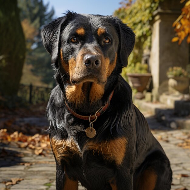 Uma imagem de cão Labrador Retriever Gerada por Ai