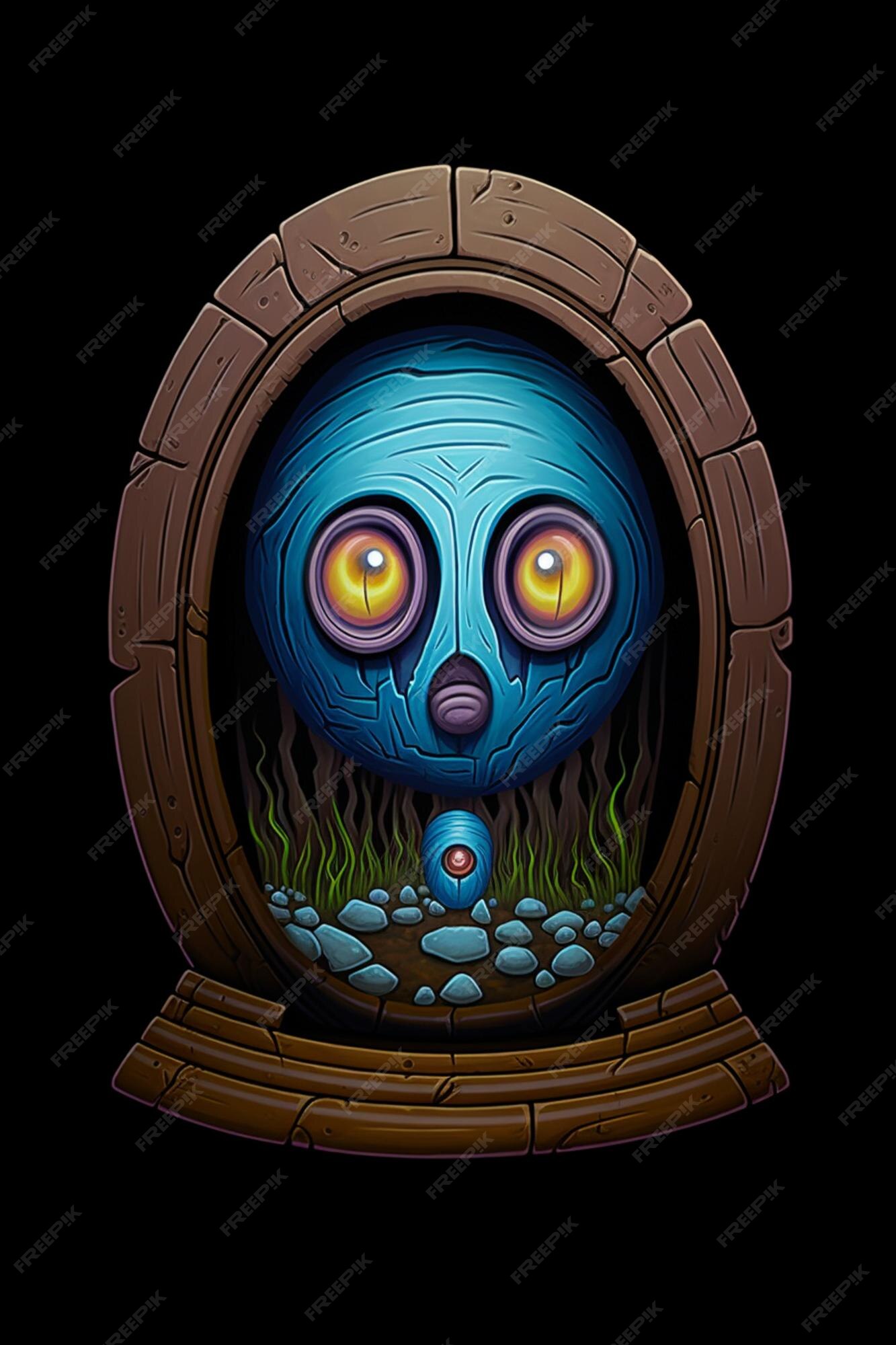 Azul Olho Azul Estrangeiro Distorção PNG , Clipart Alienígena, Alien  Distorcido, Desenho Animado Imagem PNG e Vetor Para Download Gratuito