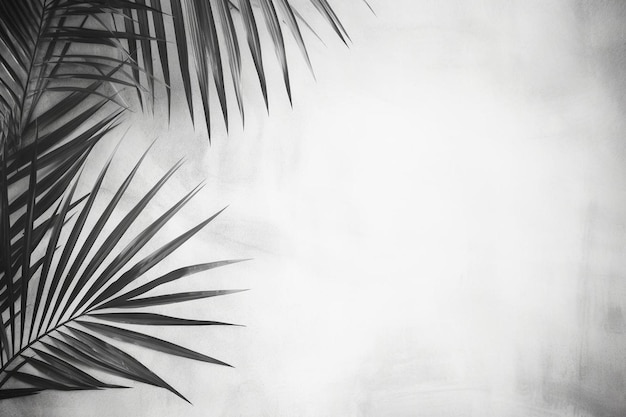 uma imagem de uma palmeira com um fundo branco
