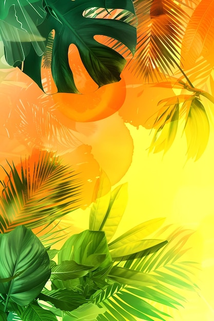 uma imagem de uma planta tropical com o título "a palmeira"