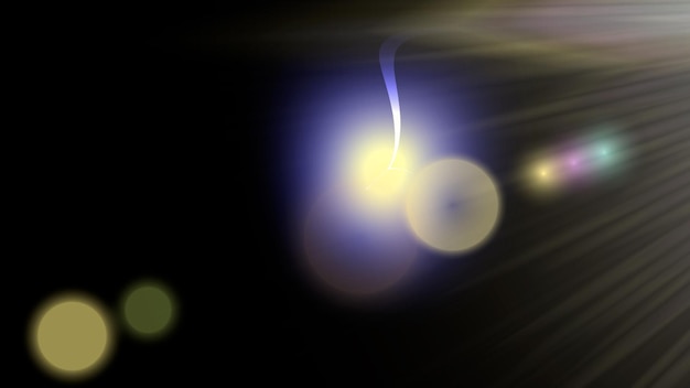 uma imagem desfocada de uma luz que é preta