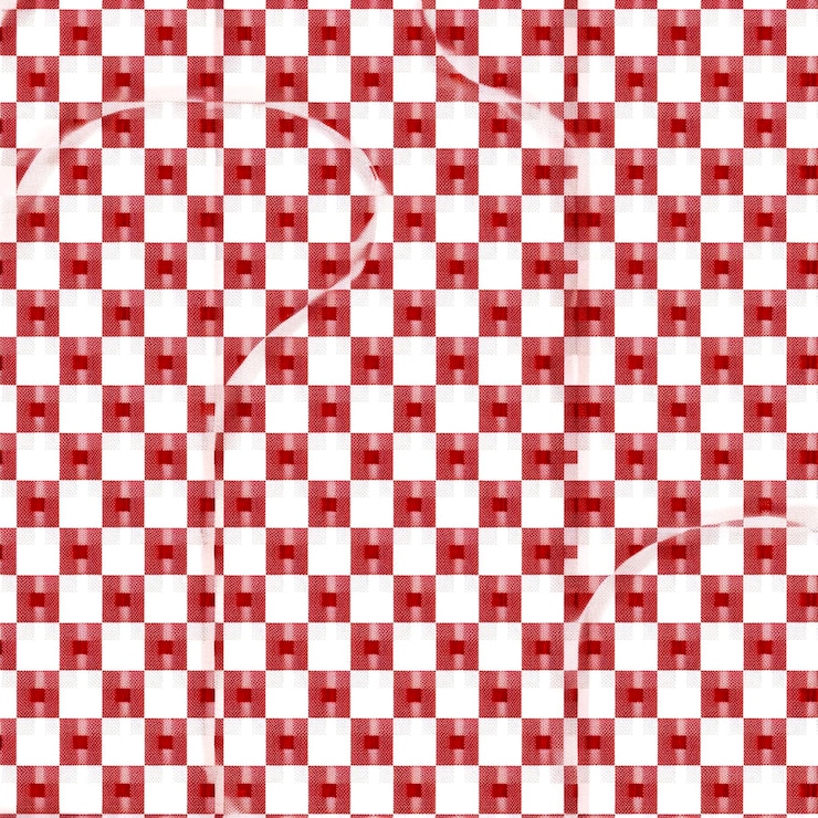Foto uma imagem em close-up de tecido de camisa de gingham bordado
