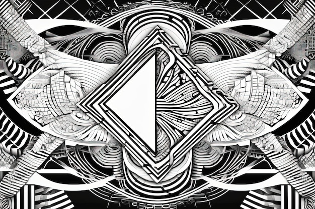 uma imagem em preto e branco de um desenho em forma de diamante com as palavras "retângulo" na parte inferior.