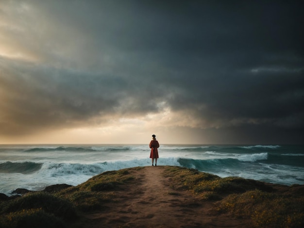 Foto uma imagem evocativa que captura a essência de diversas tradições religiosas e harmonia espiritual