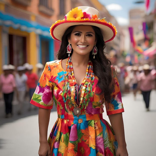 Foto uma imagem ousada do presidente boliviano abraçando com confiança a moda feminina