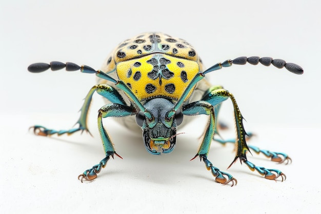 Foto uma jóia da natureza retrato em close de um besouro-joia