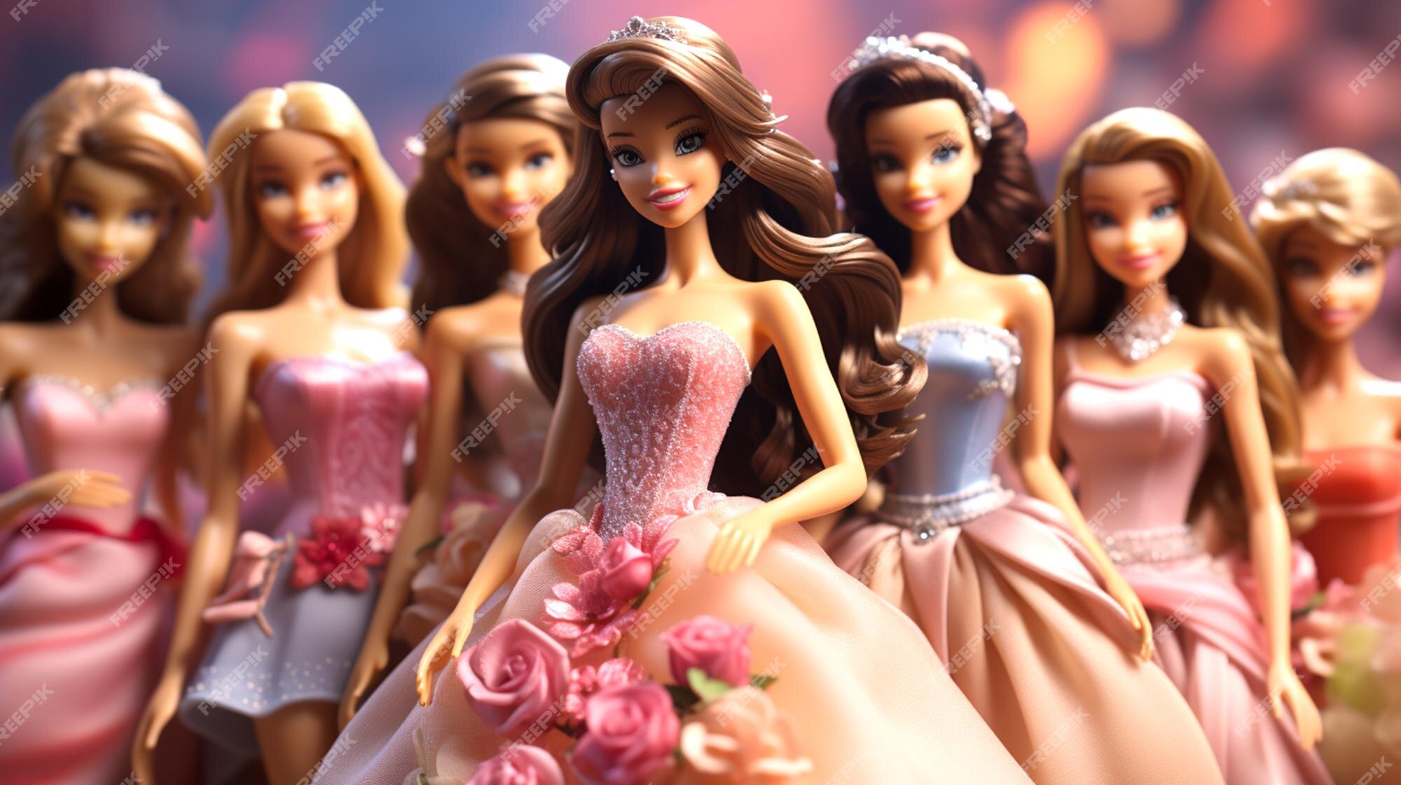 Como fazer roupa da Barbie bonecas 👗 com bexigas