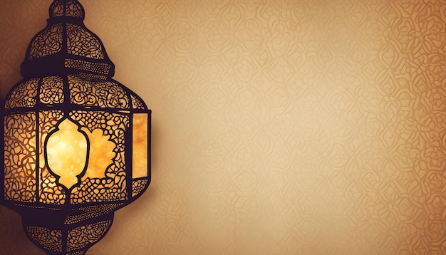 Foto uma lâmpada com um padrão decorativo na parede