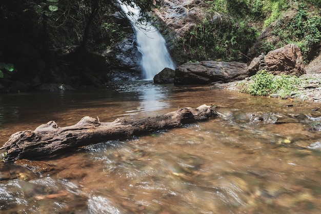 Uma linda cachoeira