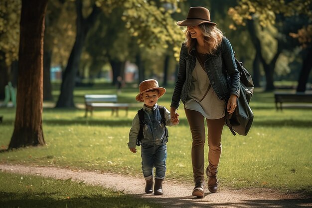 uma mãe que está segurando seu filho com sinceridade