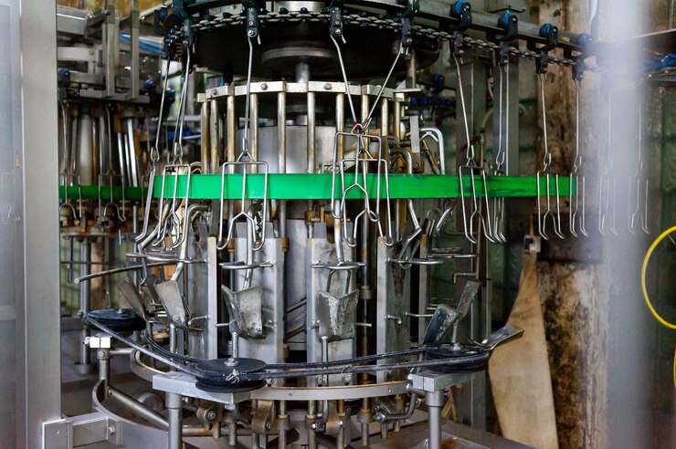 Foto uma máquina com uma faixa verde que diz 'a palavra'