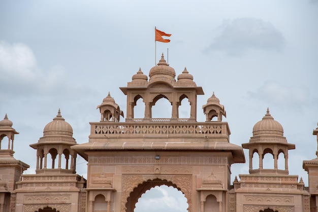 Uma maravilha arquitetônica em Anand Sagar Shri Saint Gajanan Maharaj Sansthan Anand Sagar é local de atração turística de Shegaon Maharashtra Índia