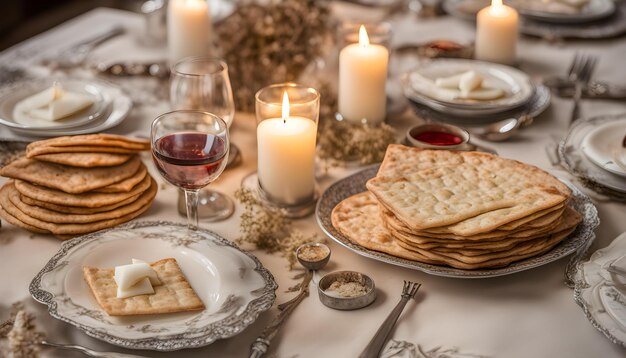 uma mesa com uma vela que tem uma vela nele