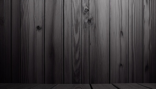 Uma mesa de madeira com fundo escuro e uma mesa de madeira com superfície de madeira.