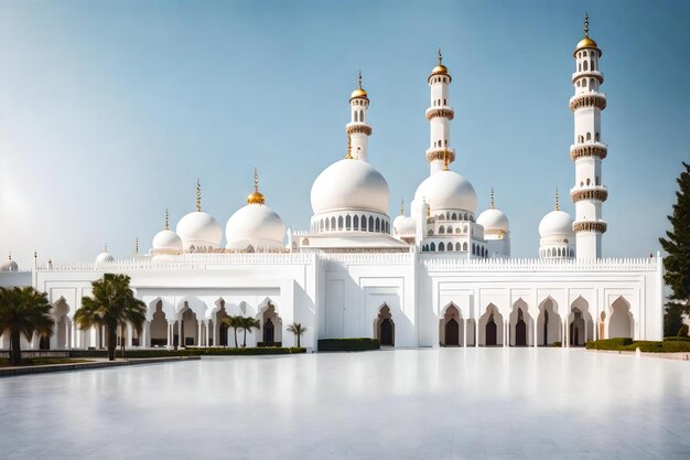 Uma mesquita na cidade de pessoa