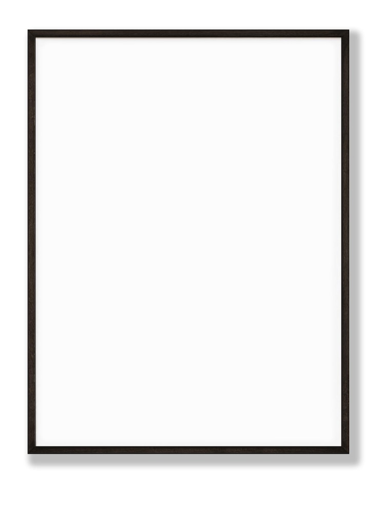 Foto uma moldura preta com um fundo branco que diz 'a palavra arte' nela.