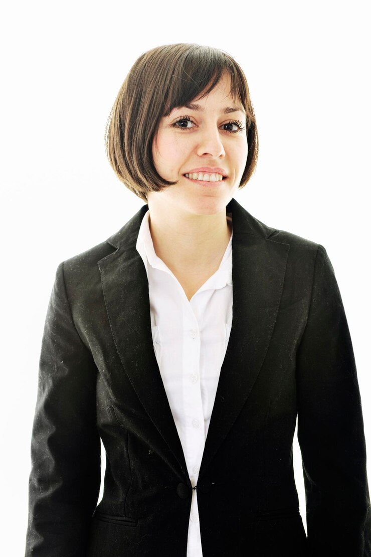 Foto uma mulher de negócios.