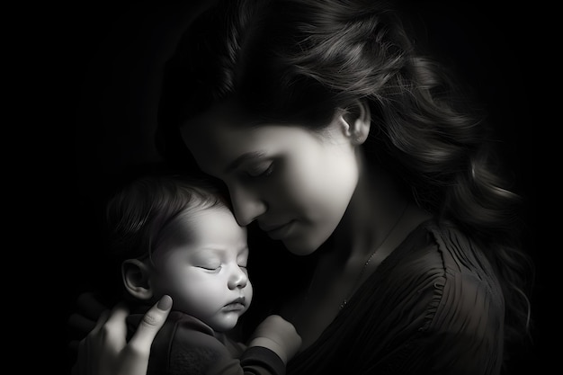 Uma mulher grávida deve ampliar seu tempo com seu lindo bebê