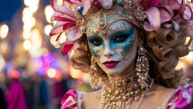 Uma noite encantada Uma senhora de trajes elegantes