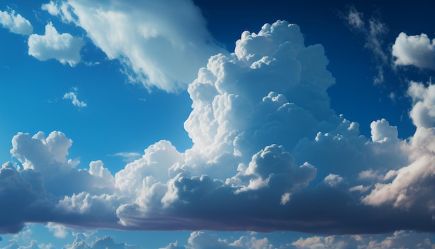 Uma nuvem no céu com o sol brilhando por entre as nuvens