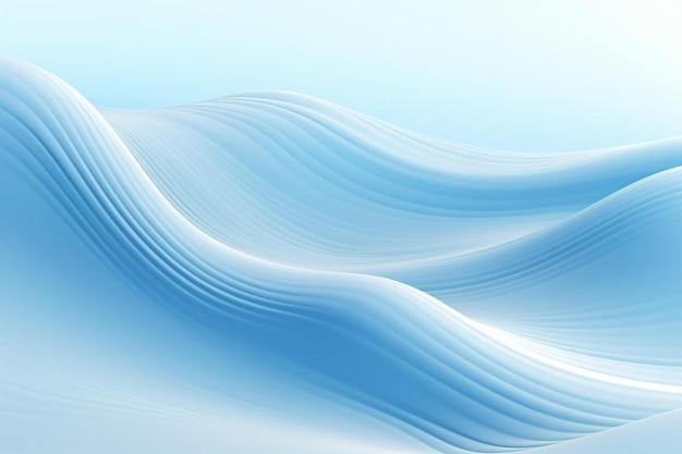 Uma onda azul com linhas brancas em um fundo azul