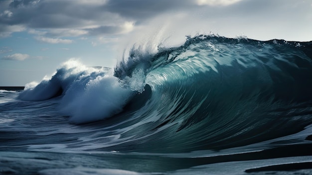 Uma onda que tem a palavra oceano nela