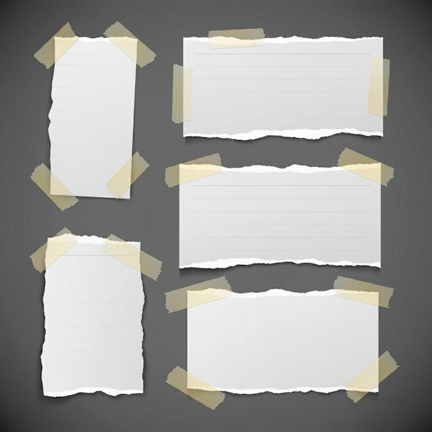 uma página com uma folha de papel que diz " não "