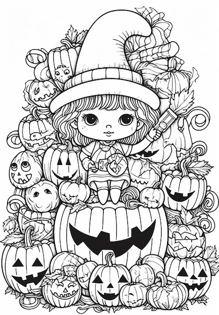 Desenho de Palavra Halloween para colorir - Tudodesenhos