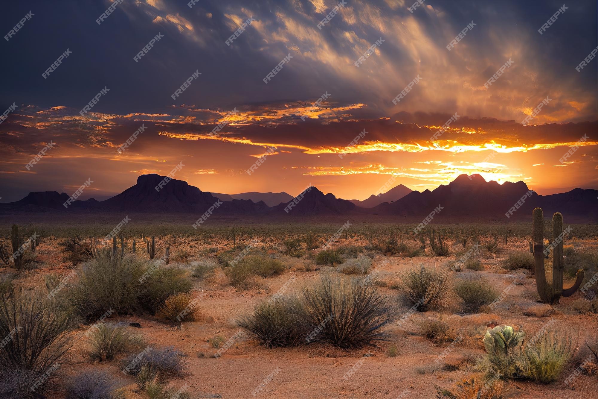 Uma paisagem surreal de deserto onde a areia movediça cai 00489 00