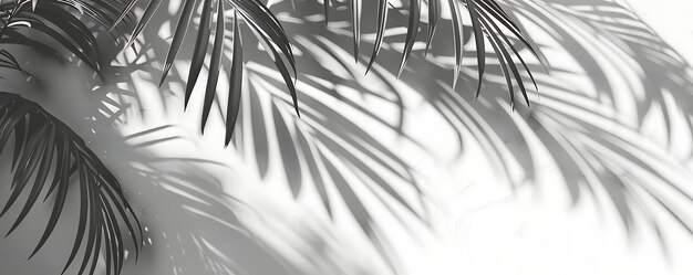 Foto uma palmeira é refletida em um fundo de cor prateada