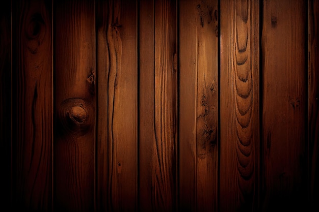 Uma parede de madeira com um fundo escuro e um fundo escuro com um buraco no meio.