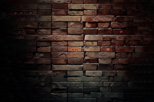 Uma parede de tijolos com a palavra tijolo
