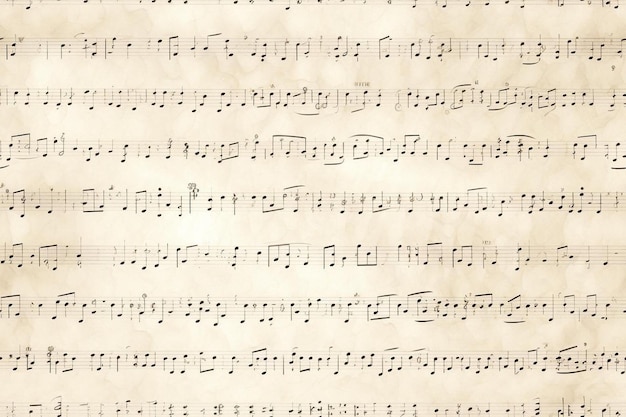 Foto uma partitura com uma partitura