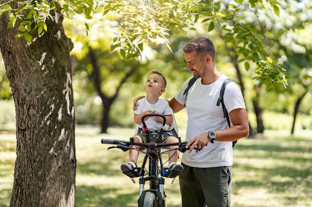 Uma pausa no ciclismo