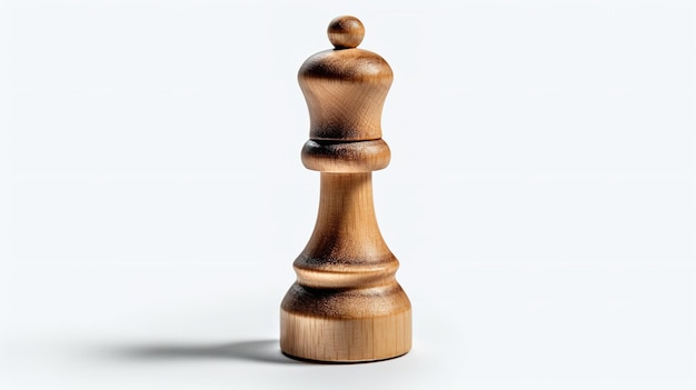 Uma peça de xadrez com a palavra xadrez