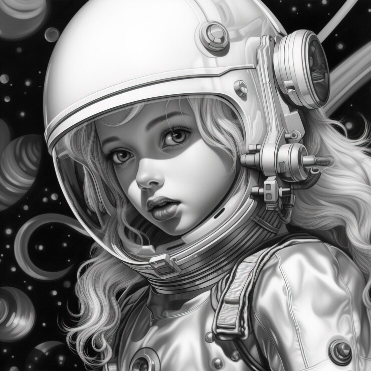 Foto uma pessoa em um traje espacial generative ai art