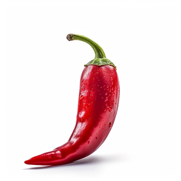 Uma pimenta vermelha com a palavra chili