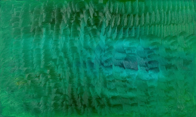 Uma pintura a óleo de ilustração abstrata com design listrado verde