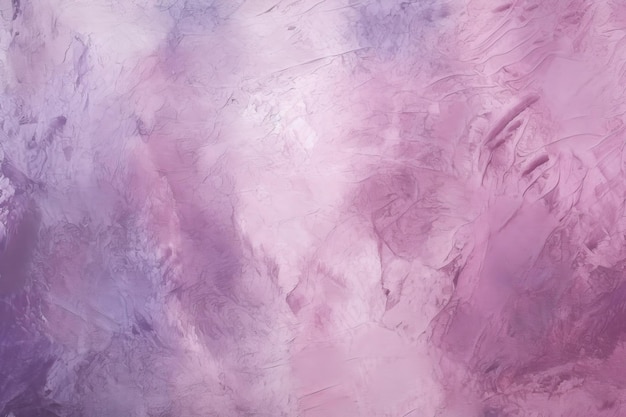 Uma pintura abstrata com tons de rosa e roxo