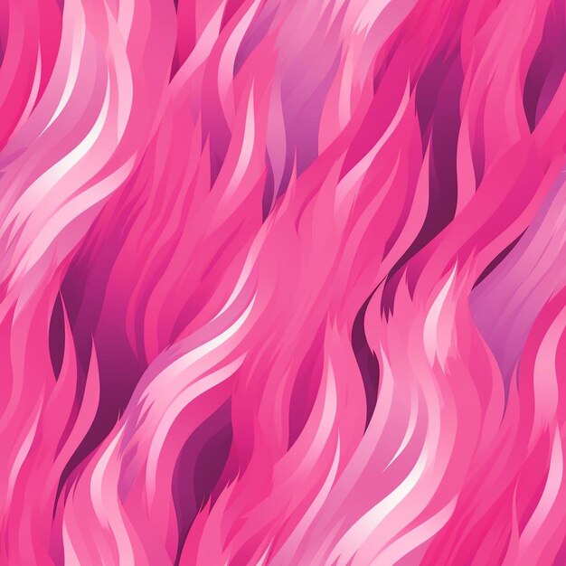 Uma pintura abstrata rosa e roxa de um padrão listrado rosa e roxo.