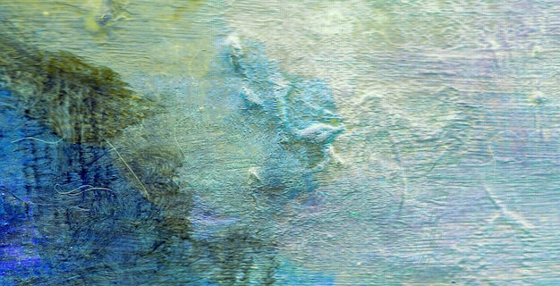 Uma pintura de um peixe em um fundo azul