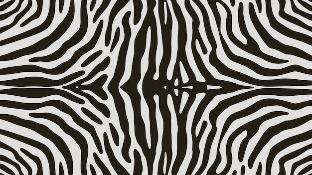 uma pintura do rosto de uma zebra é mostrada em um padrão preto e branco