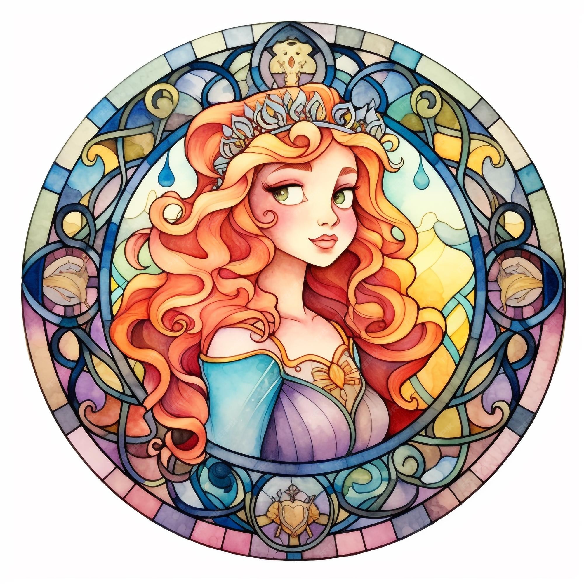 Disney - Ler e Pintar - Princesa