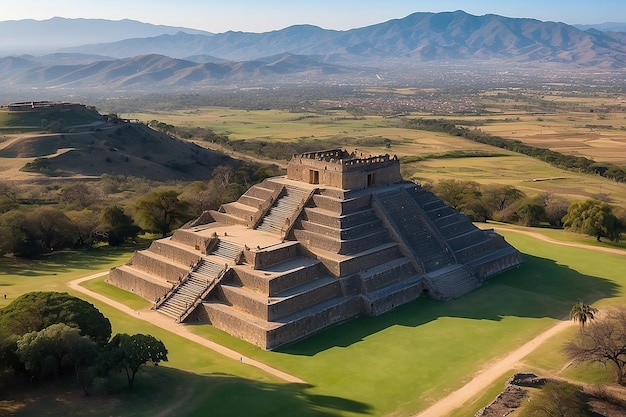 Foto uma pirâmide com a palavra pirâmides