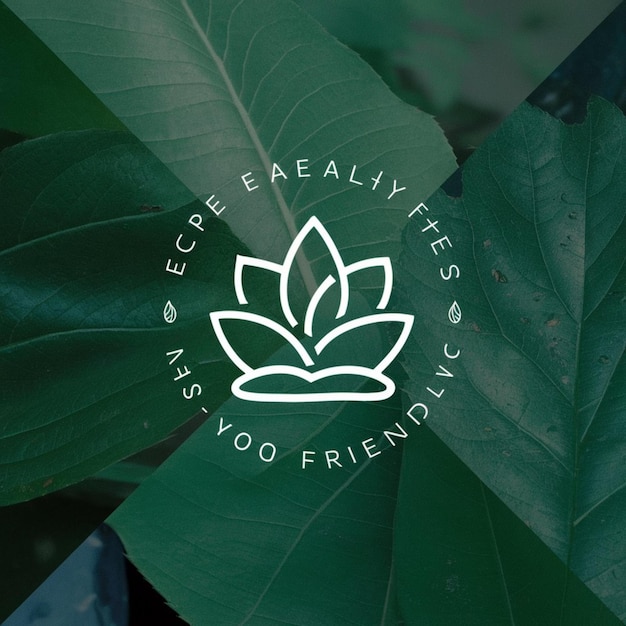 uma planta verde com uma planta verde no meio