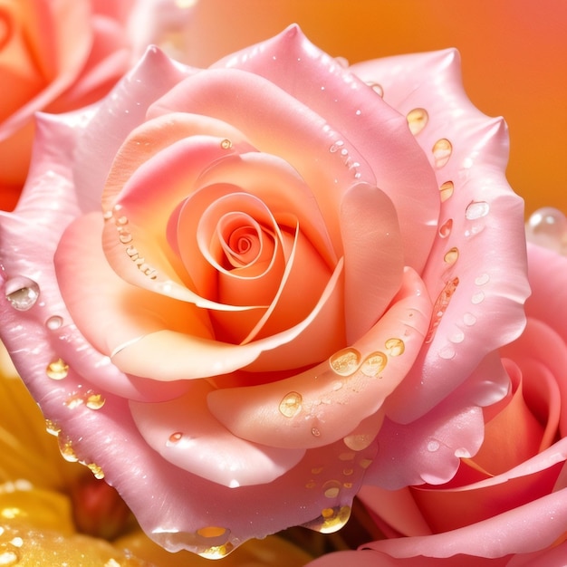 Foto uma rosa com a palavra amor nela