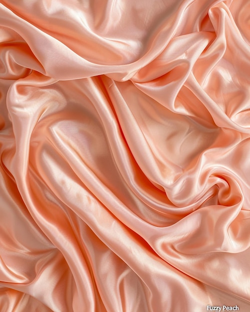 Foto uma seda de cor rosa e creme com um forro rosa e laranja