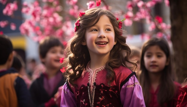 Uma série de fotos sinceras de crianças desfrutando das festividades de Nowruz