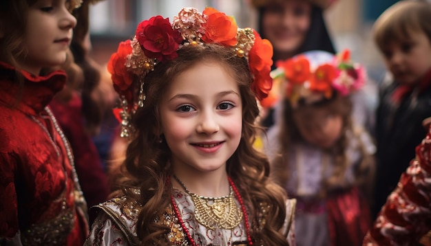 Uma série de fotos sinceras de crianças desfrutando das festividades de Nowruz