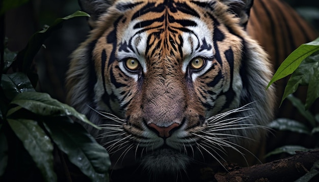 uma sessão de fotos numa floresta densa capturando a beleza esquiva de espécies raras